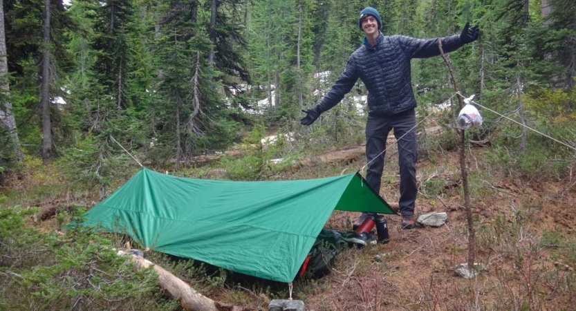 adult solo camping